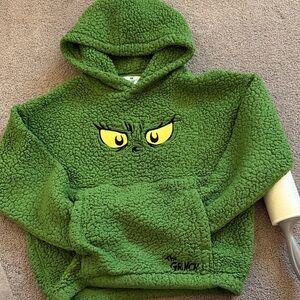 H&M Green Grinch Kids Hoodie